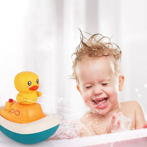 Juguete de baño para bebé, regadera de pato bonito, juguete de baño para  bebé, niño, playa, piscina, ducha